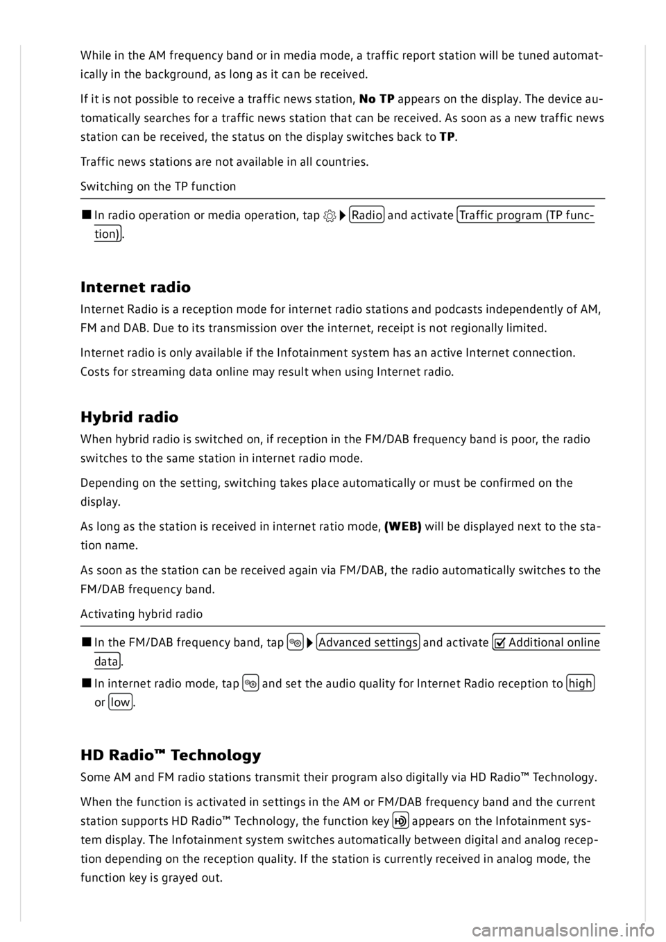 VOLKSWAGEN GOLF MK8 2020  Owners Manual 
