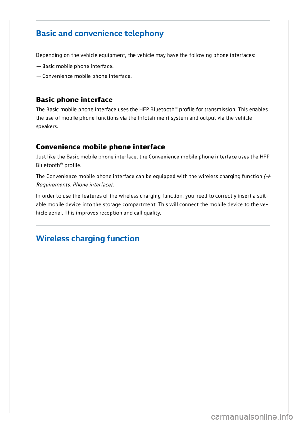 VOLKSWAGEN GOLF MK8 2020  Owners Manual 