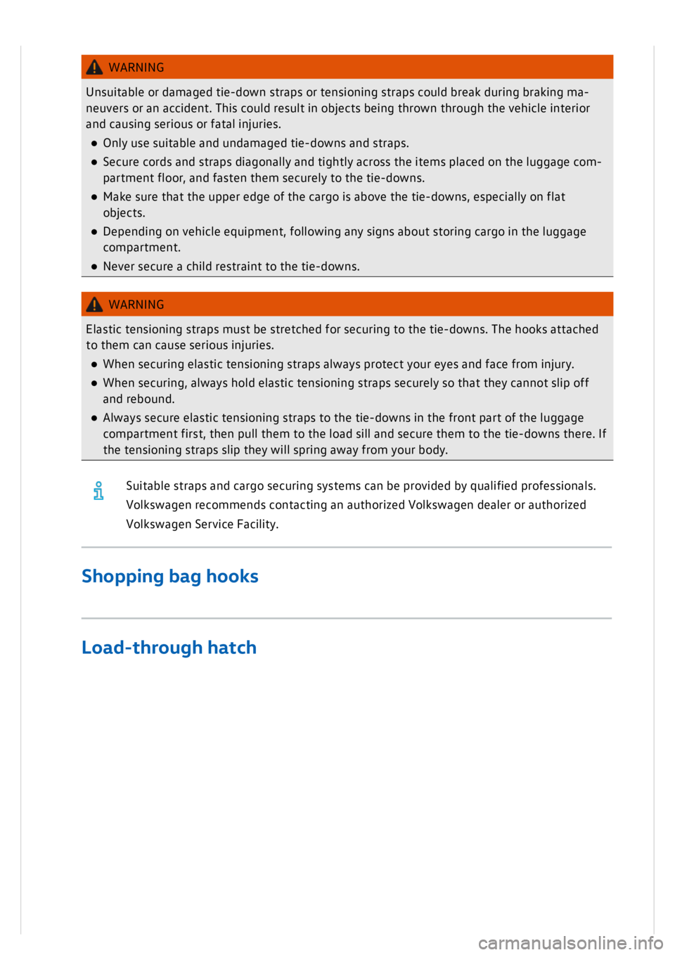 VOLKSWAGEN GOLF MK8 2020  Owners Manual 