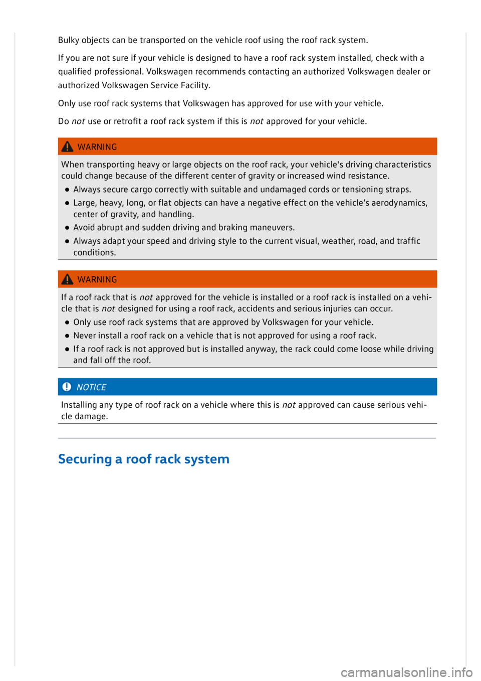VOLKSWAGEN GOLF MK8 2020  Owners Manual 
