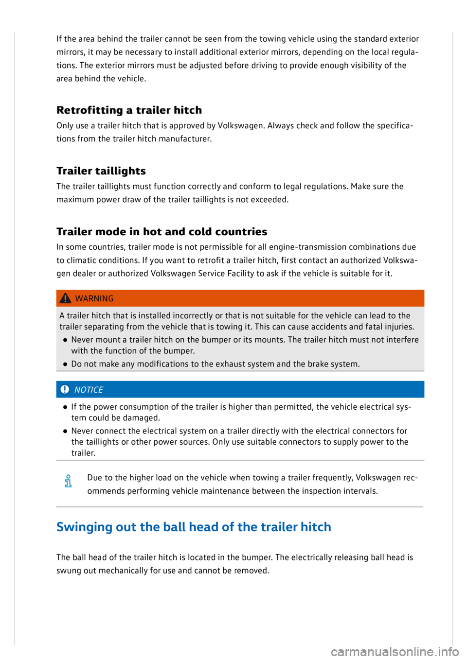 VOLKSWAGEN GOLF MK8 2020  Owners Manual 