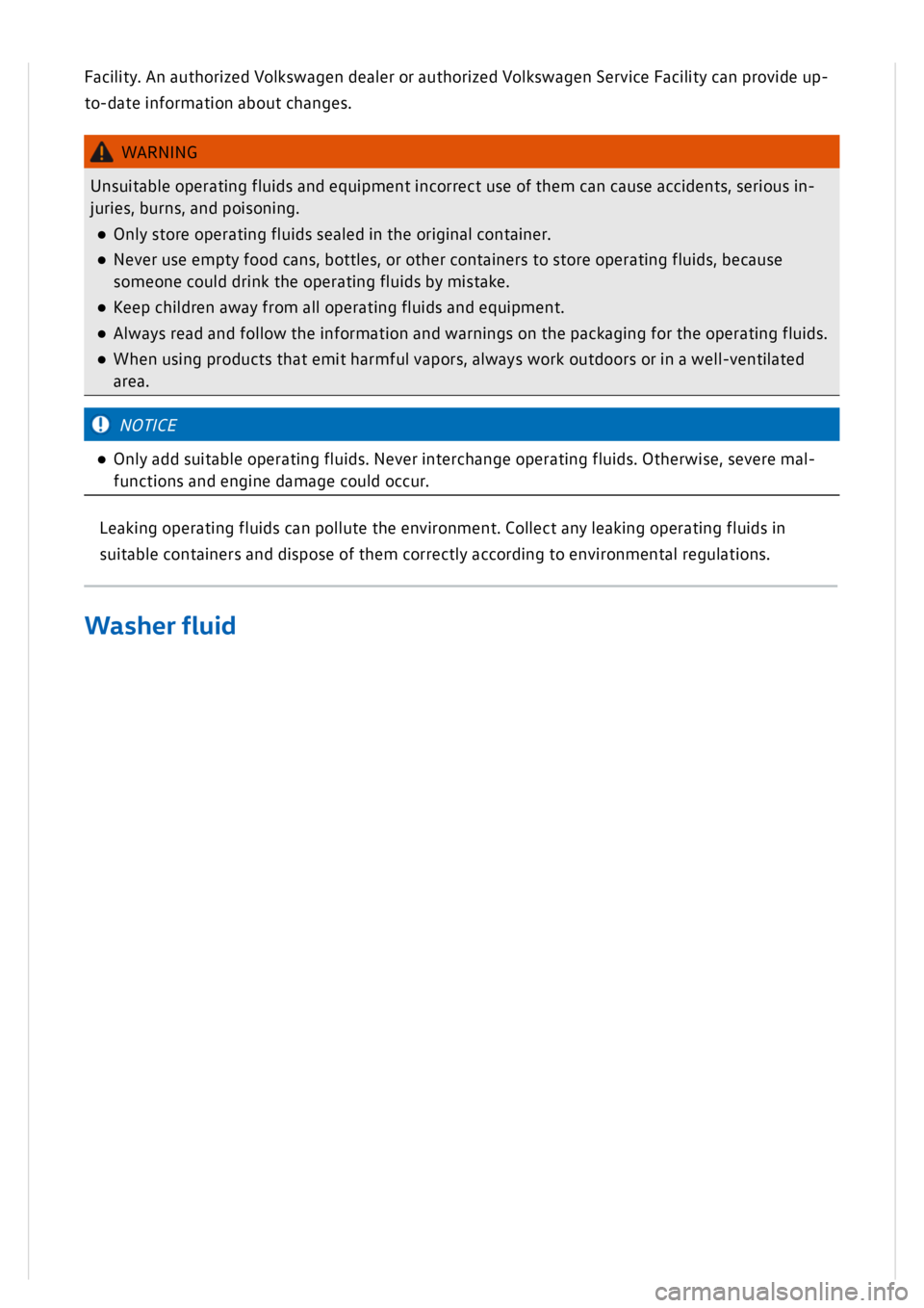 VOLKSWAGEN GOLF MK8 2020  Owners Manual 