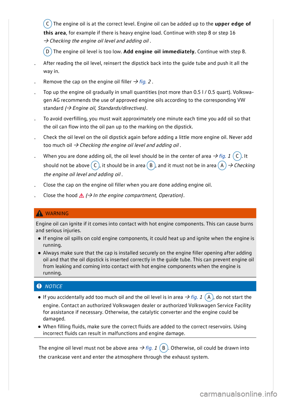 VOLKSWAGEN GOLF MK8 2020  Owners Manual 