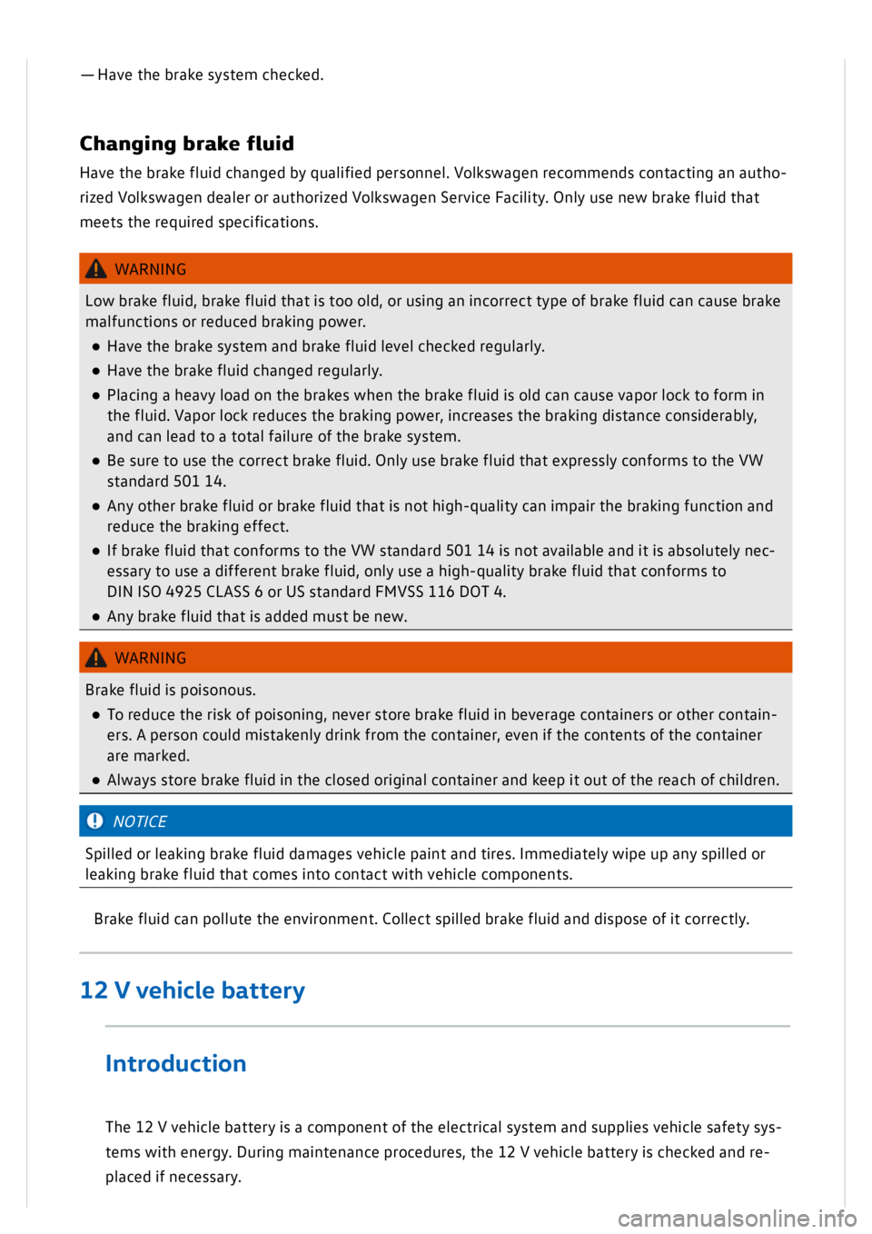 VOLKSWAGEN GOLF MK8 2020  Owners Manual 