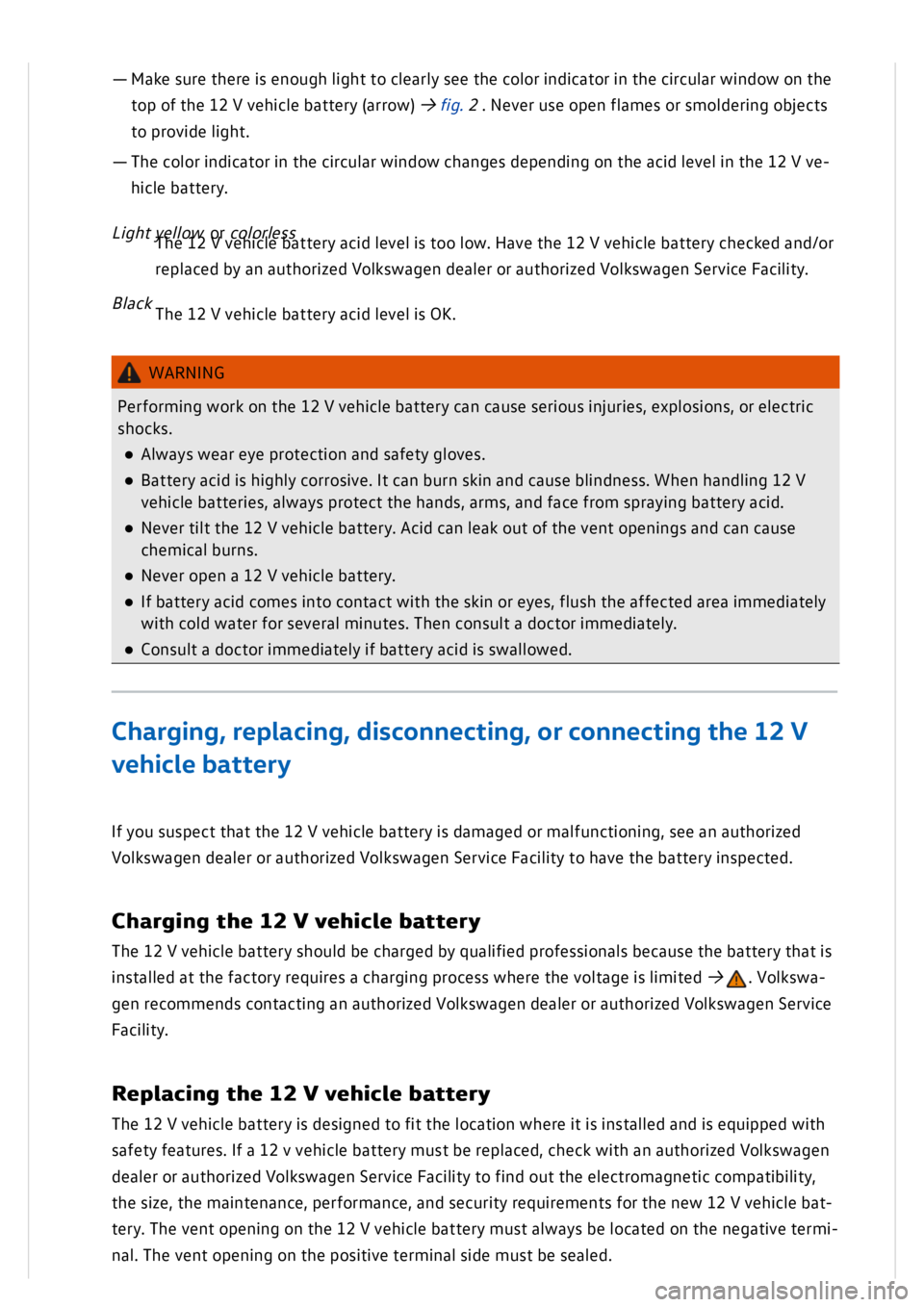 VOLKSWAGEN GOLF MK8 2020  Owners Manual 