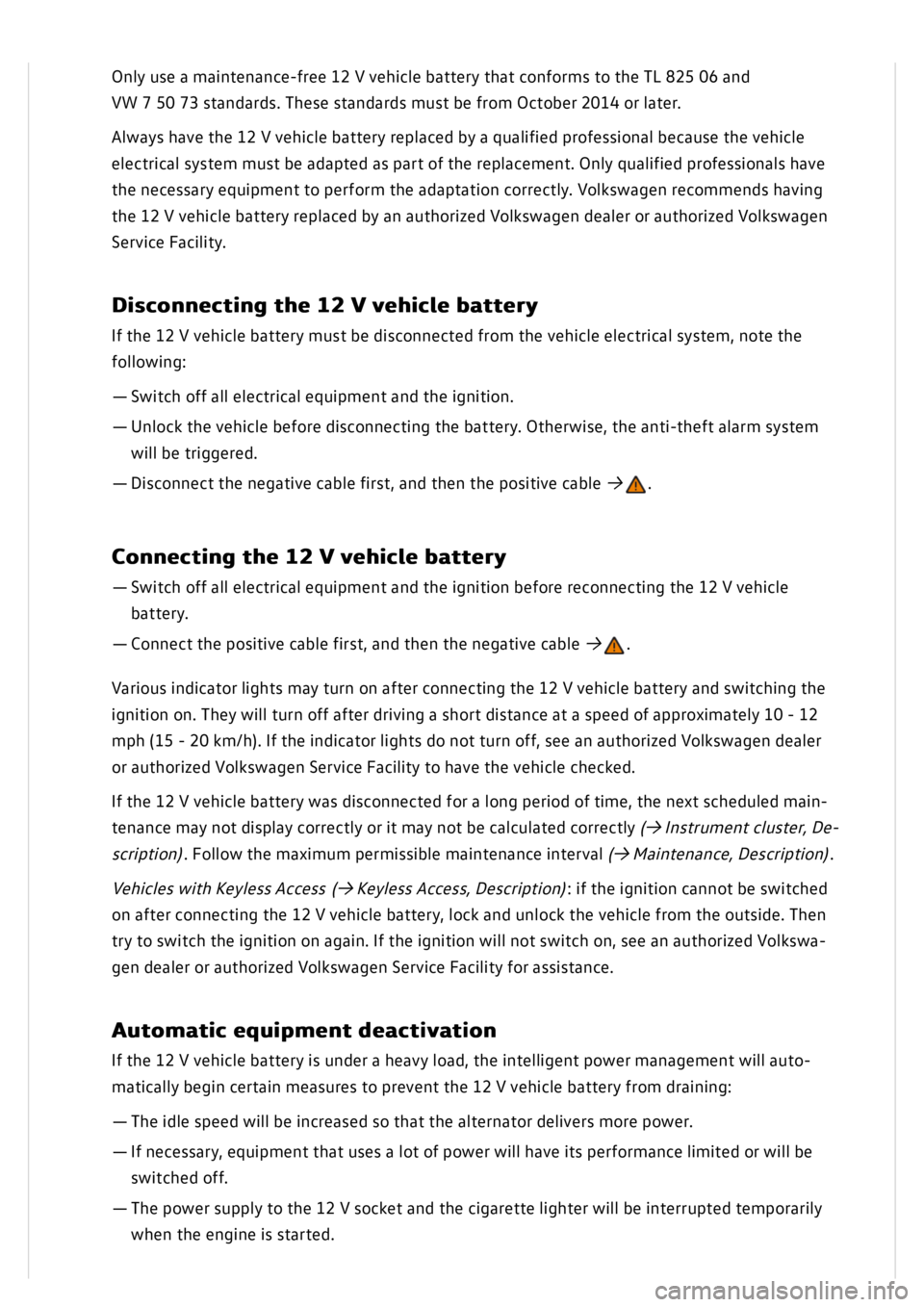 VOLKSWAGEN GOLF MK8 2020  Owners Manual 