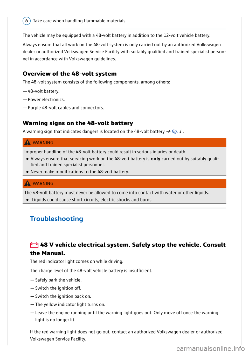 VOLKSWAGEN GOLF MK8 2020  Owners Manual 