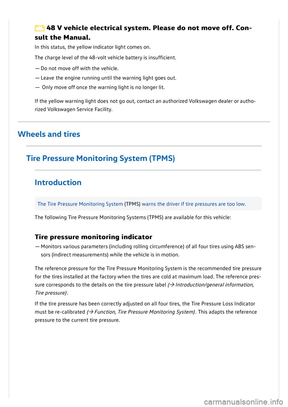 VOLKSWAGEN GOLF MK8 2020  Owners Manual 