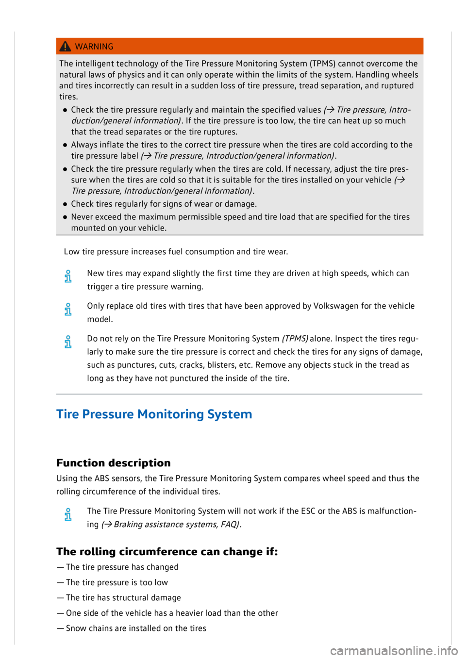 VOLKSWAGEN GOLF MK8 2020  Owners Manual 