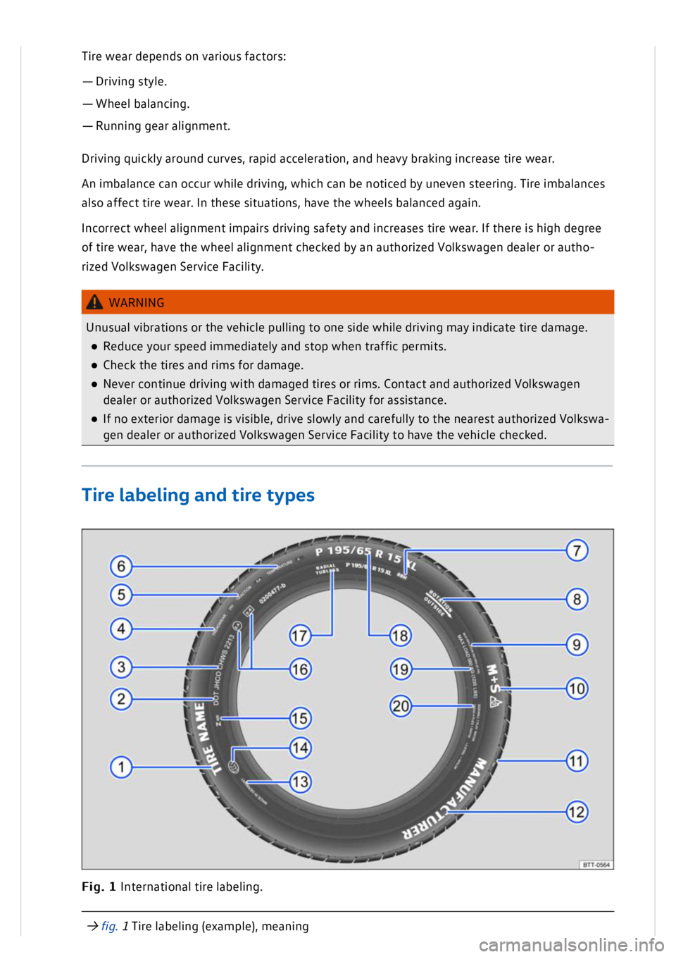VOLKSWAGEN GOLF MK8 2020  Owners Manual 