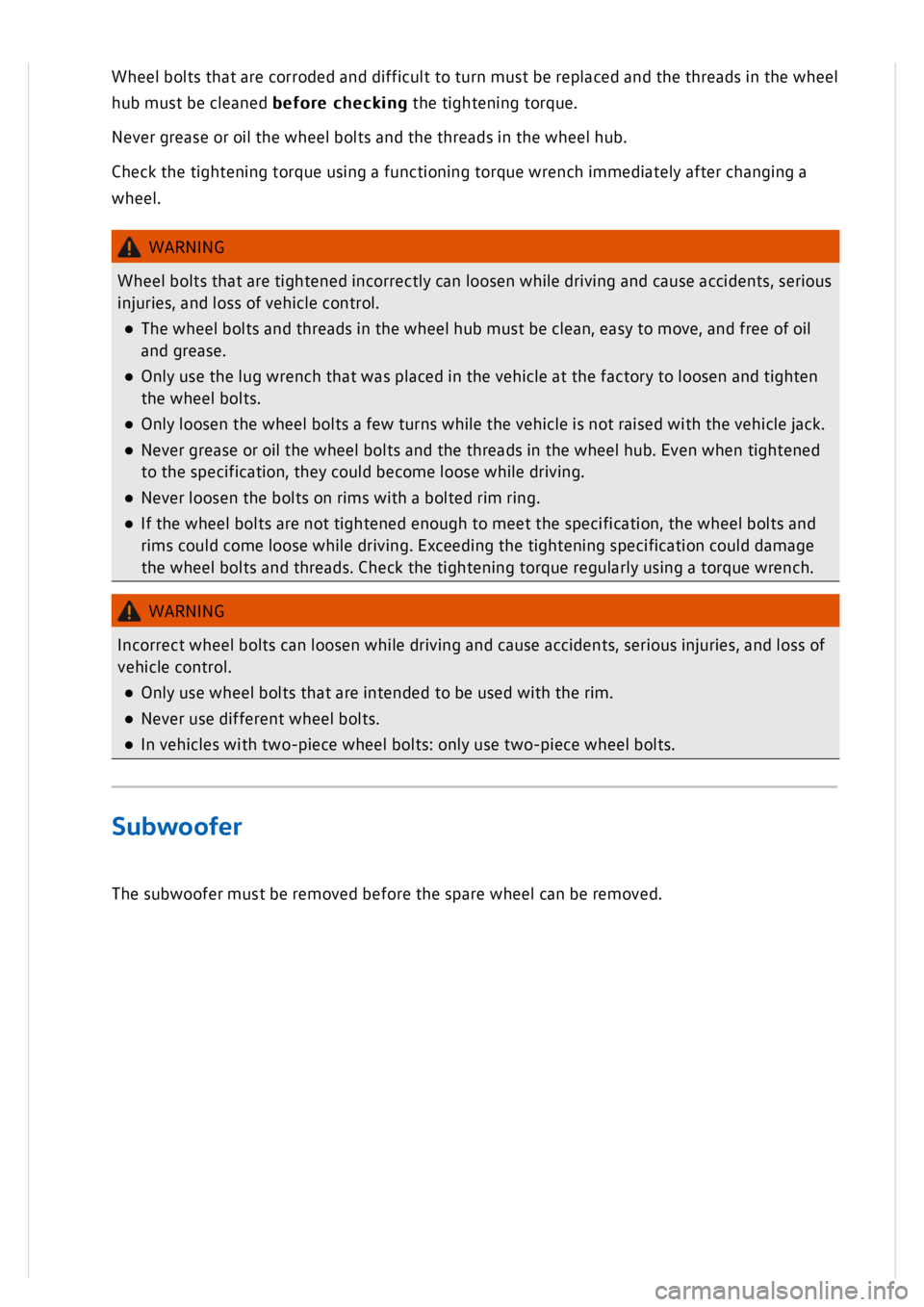 VOLKSWAGEN GOLF MK8 2020  Owners Manual 