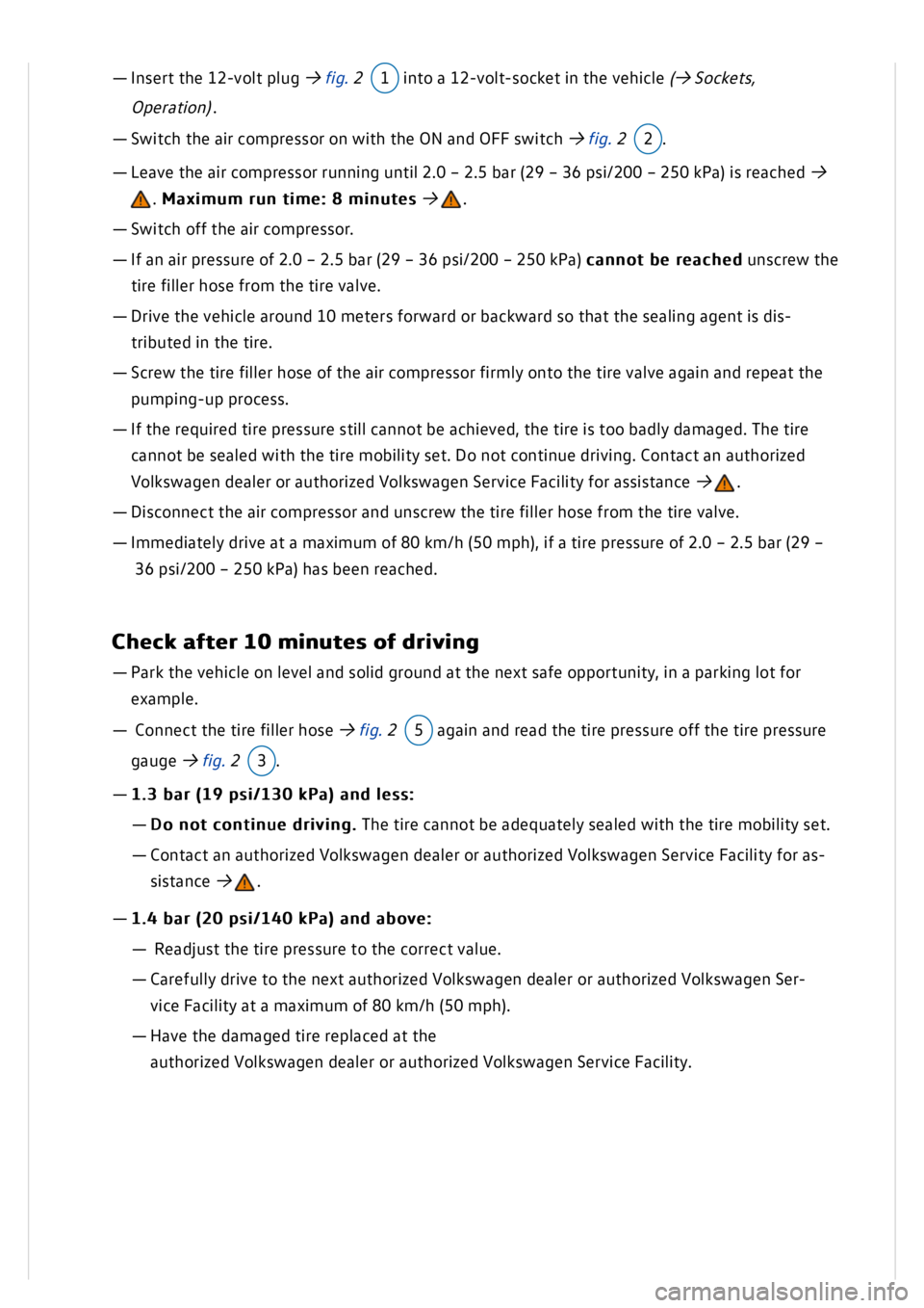 VOLKSWAGEN GOLF MK8 2020  Owners Manual 