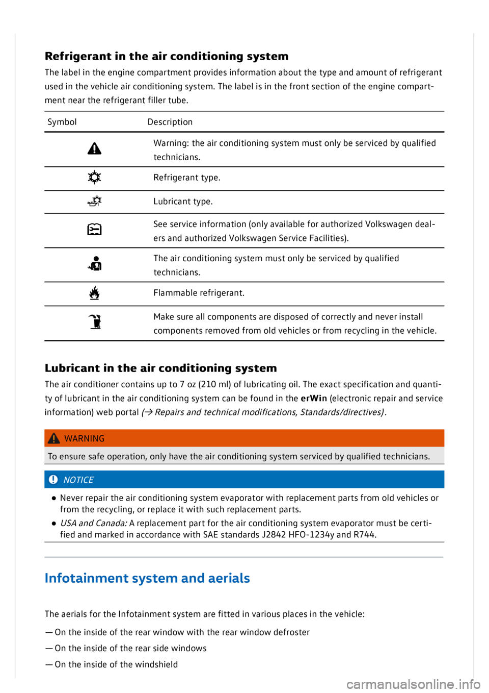 VOLKSWAGEN GOLF MK8 2020  Owners Manual 