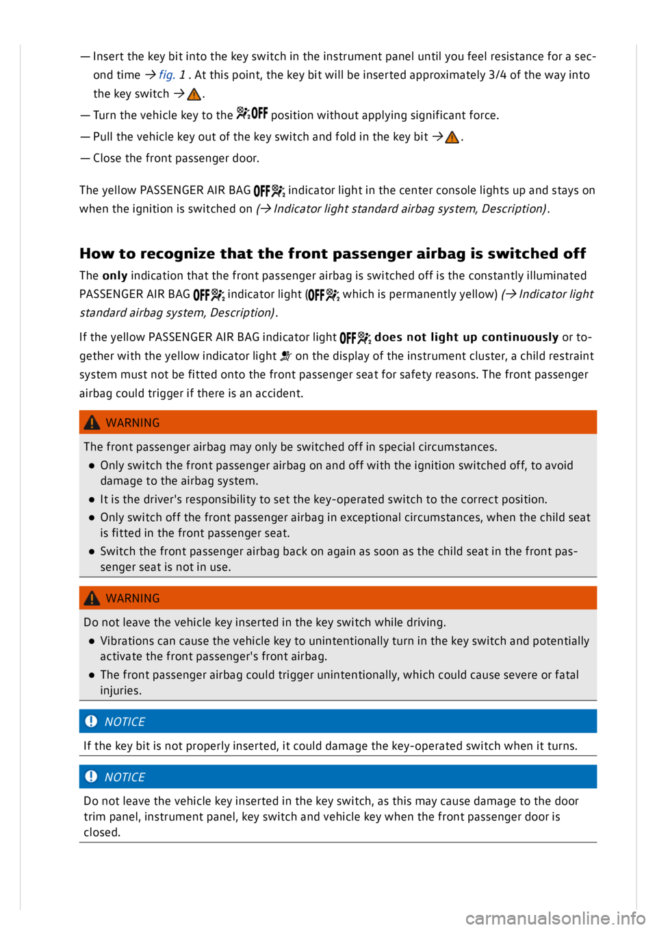 VOLKSWAGEN GOLF MK8 2020  Owners Manual 