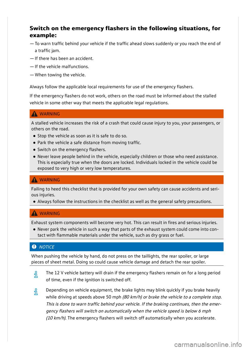 VOLKSWAGEN GOLF MK8 2020  Owners Manual 