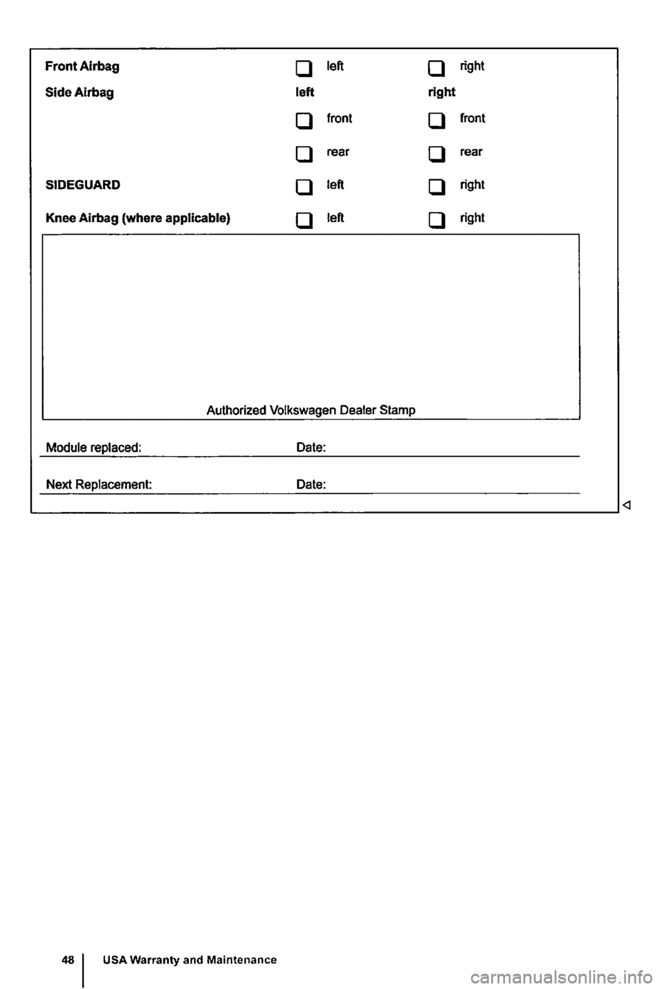 VOLKSWAGEN GOLF MK6 2012  Owners Manual 