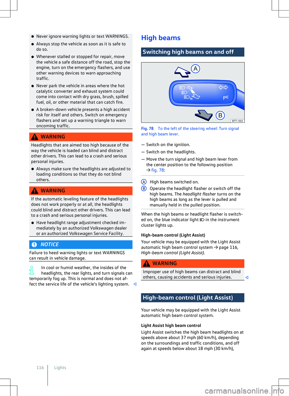 VOLKSWAGEN GOLF 2019  Owners Manual 