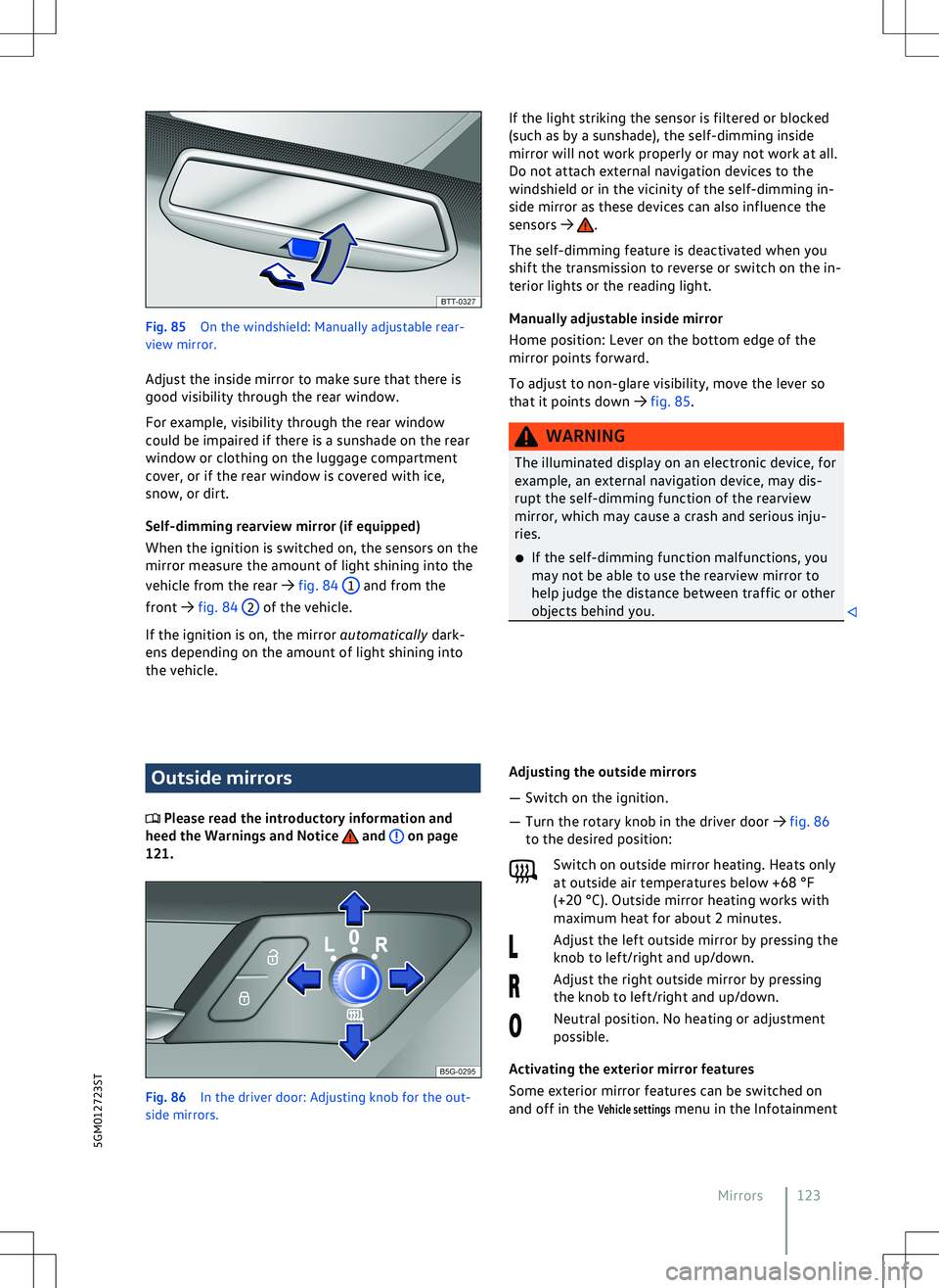 VOLKSWAGEN GOLF 2019  Owners Manual 