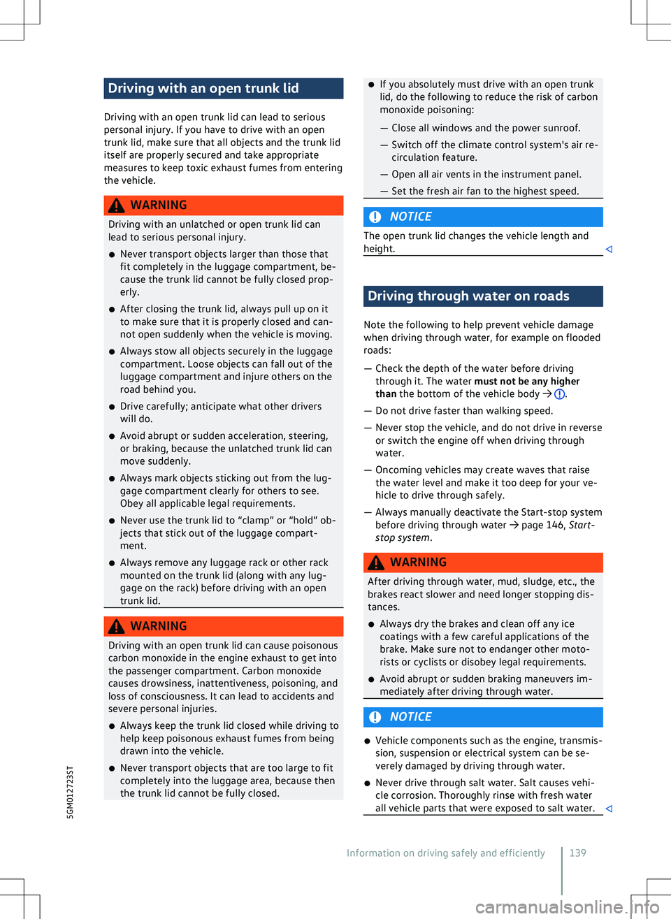 VOLKSWAGEN GOLF 2019  Owners Manual 