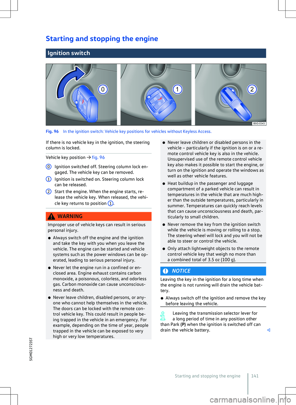 VOLKSWAGEN GOLF 2019  Owners Manual 
