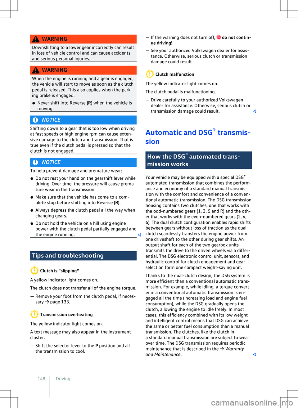 VOLKSWAGEN GOLF 2019  Owners Manual 