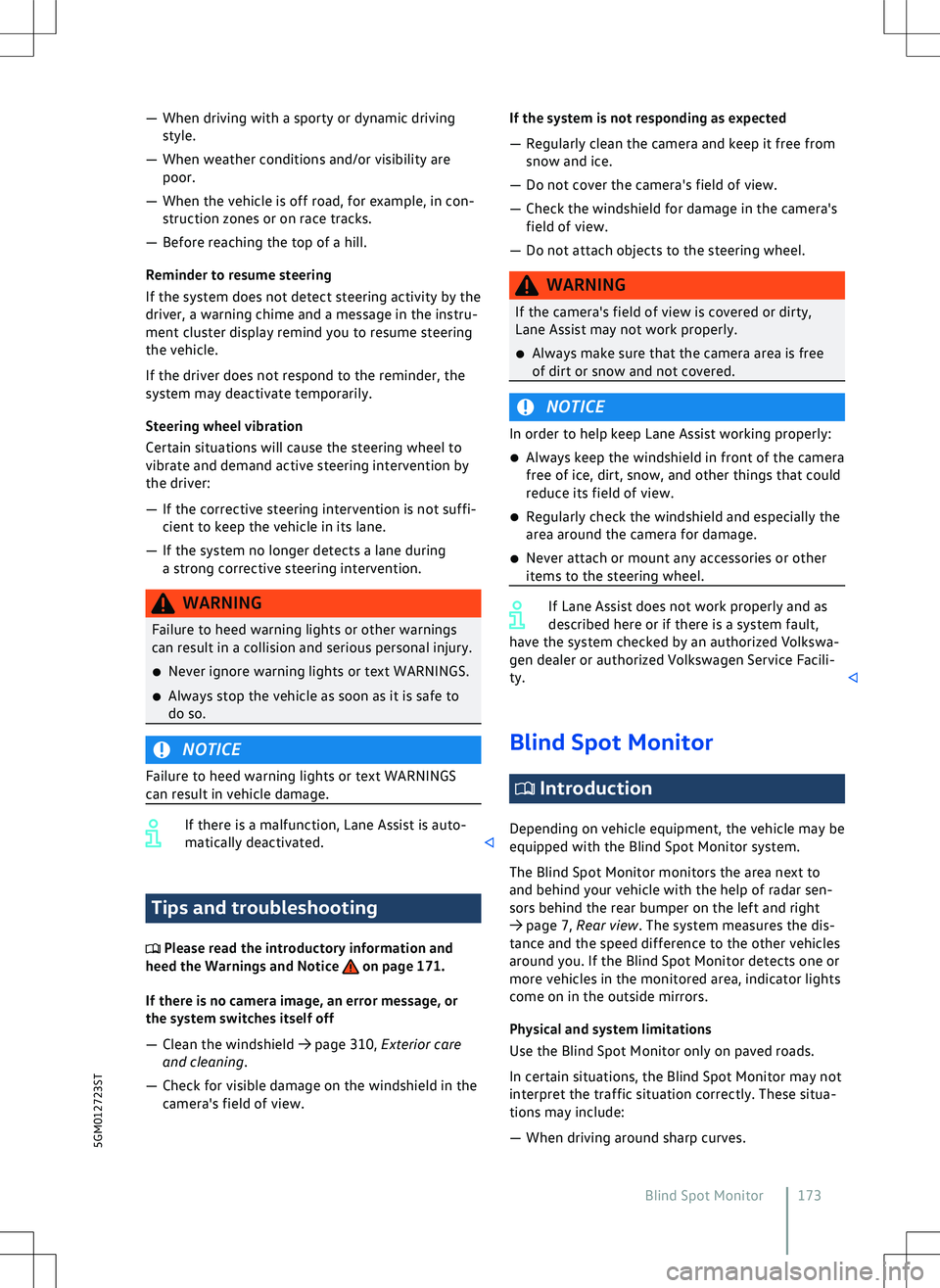 VOLKSWAGEN GOLF 2019  Owners Manual 
