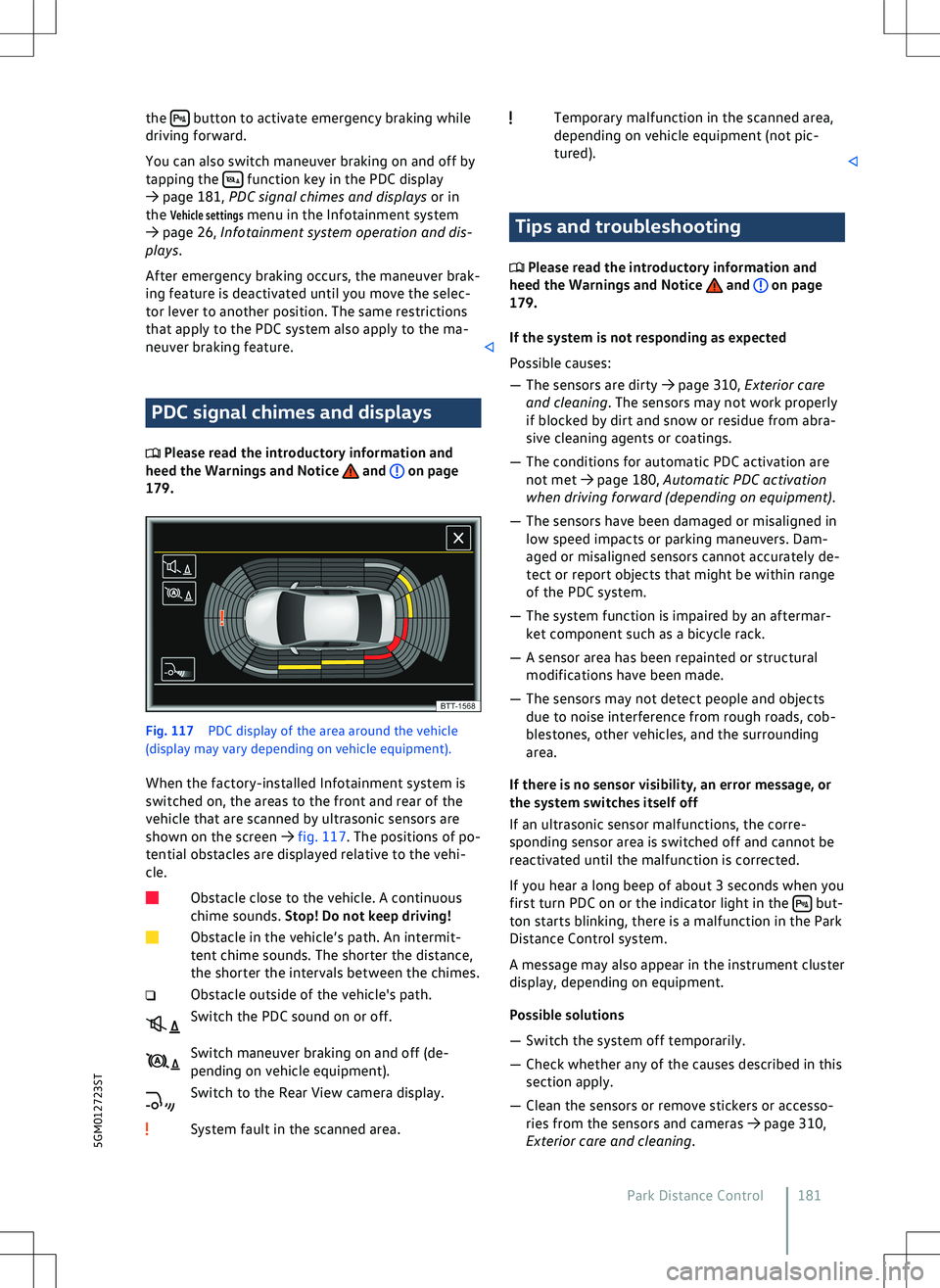 VOLKSWAGEN GOLF 2019  Owners Manual 