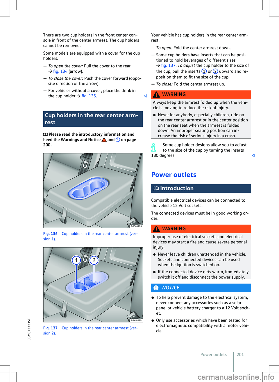 VOLKSWAGEN GOLF 2019  Owners Manual 