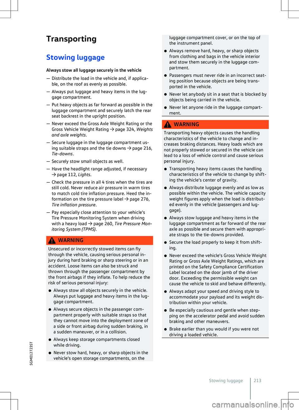 VOLKSWAGEN GOLF 2019  Owners Manual 
