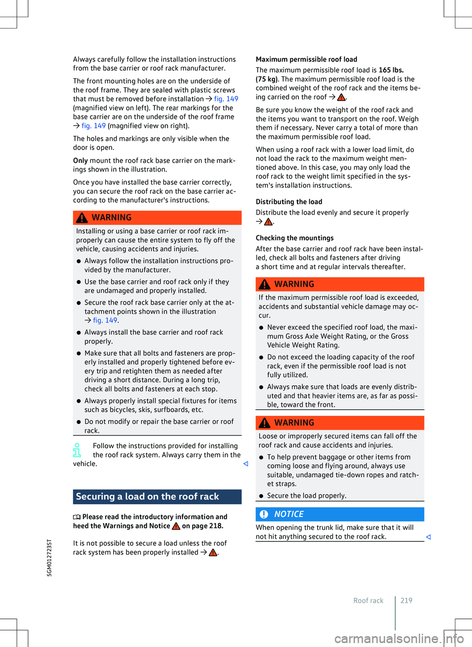 VOLKSWAGEN GOLF 2019  Owners Manual 