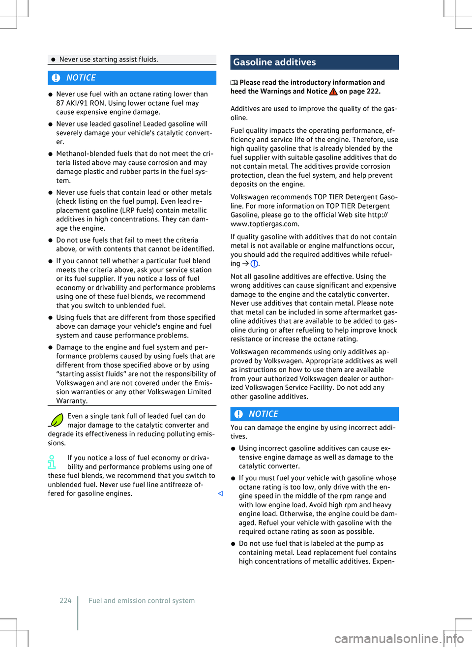 VOLKSWAGEN GOLF 2019  Owners Manual 