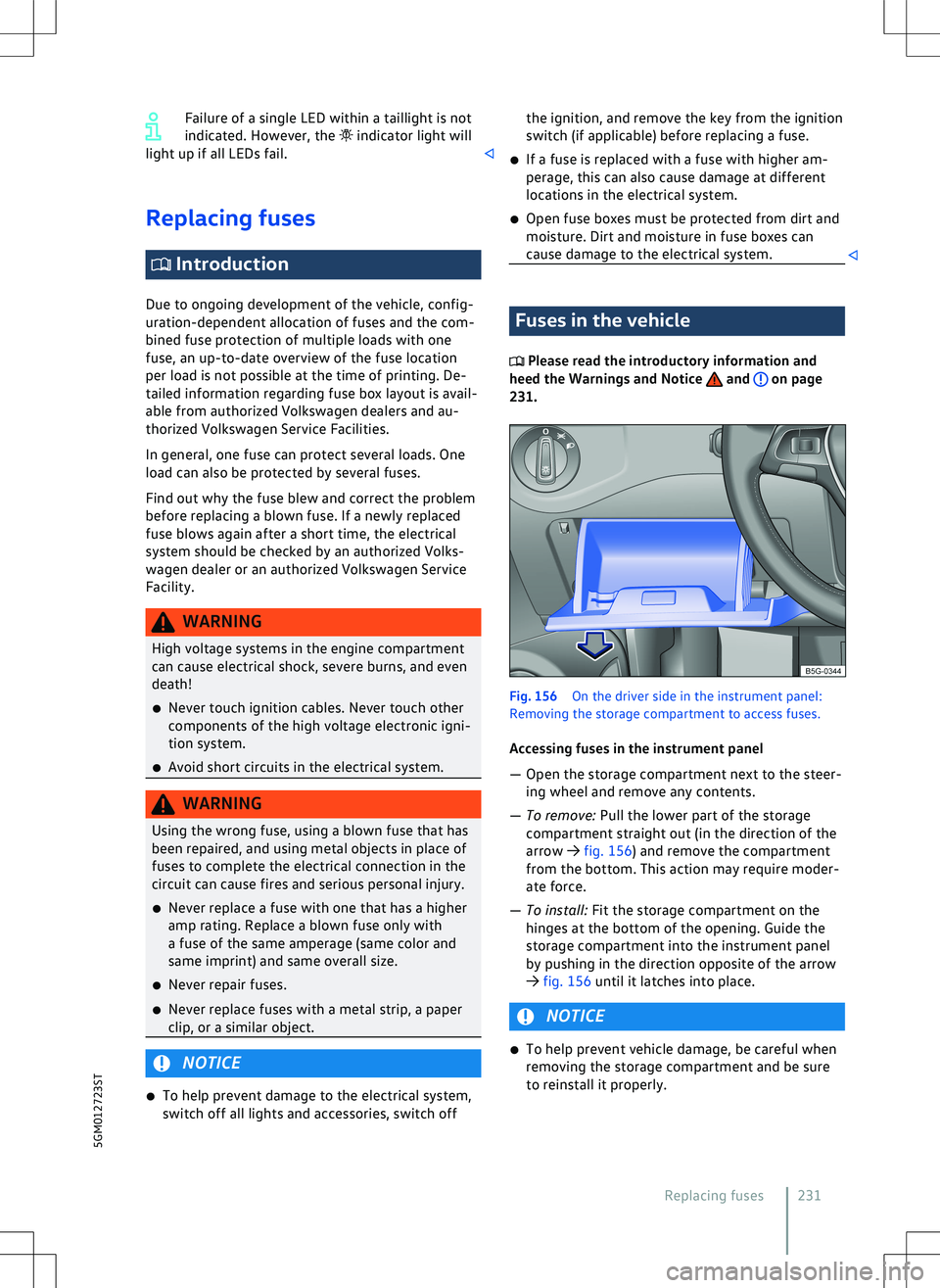 VOLKSWAGEN GOLF 2019  Owners Manual 