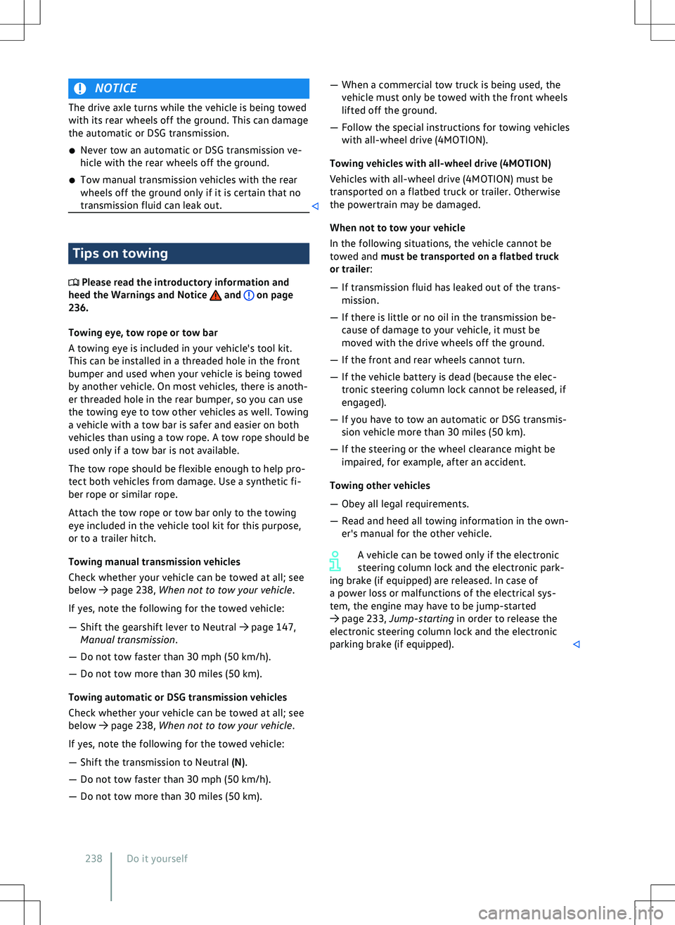 VOLKSWAGEN GOLF 2019  Owners Manual 