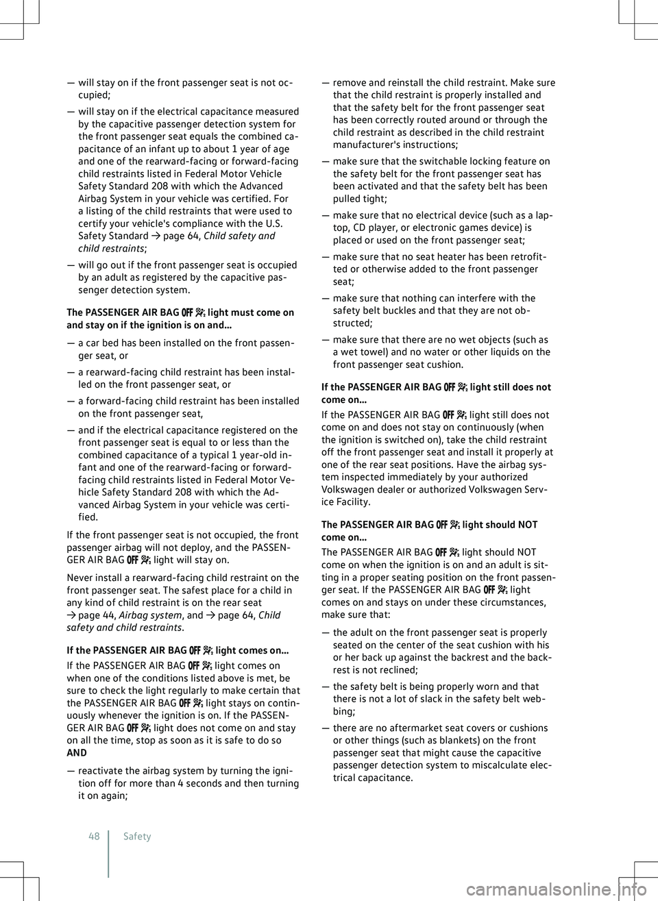 VOLKSWAGEN GOLF 2019  Owners Manual 