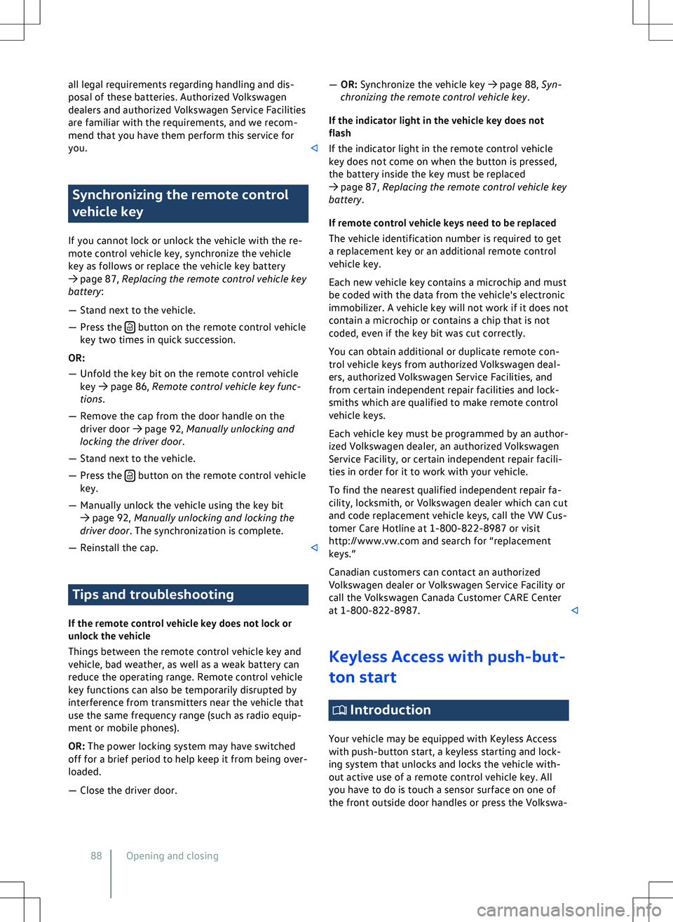 VOLKSWAGEN GOLF 2019  Owners Manual 