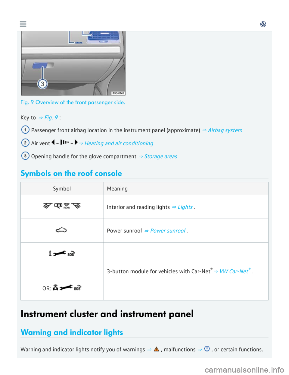 VOLKSWAGEN GOLF 2018  Owners Manual 