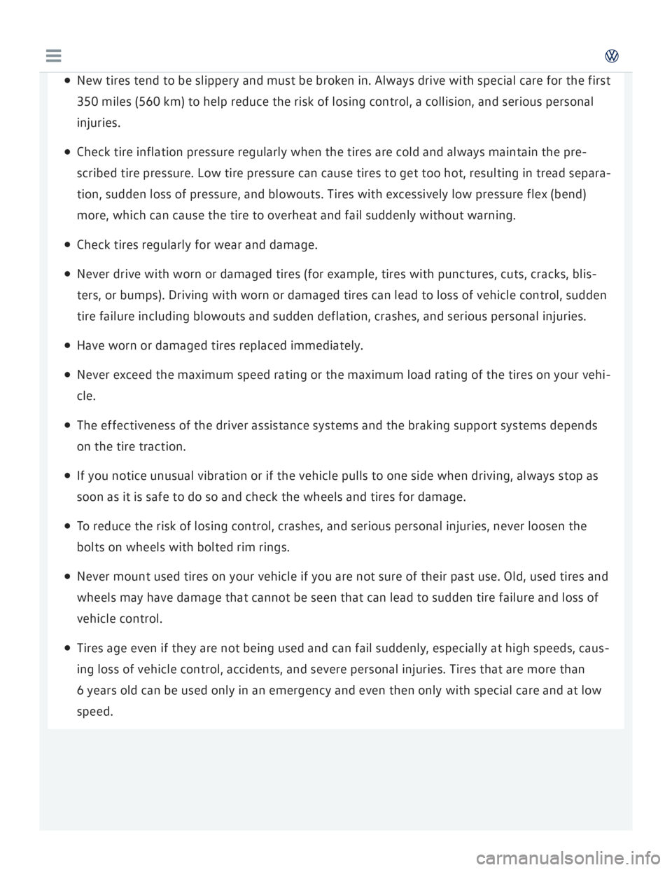 VOLKSWAGEN GOLF 2018  Owners Manual 