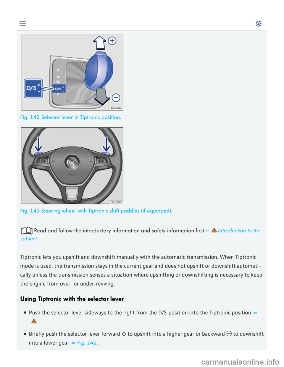 VOLKSWAGEN GOLF 2018  Owners Manual 