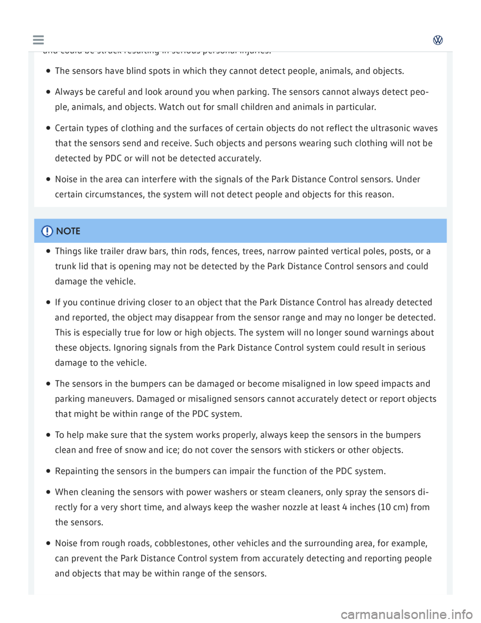 VOLKSWAGEN GOLF 2018  Owners Manual 