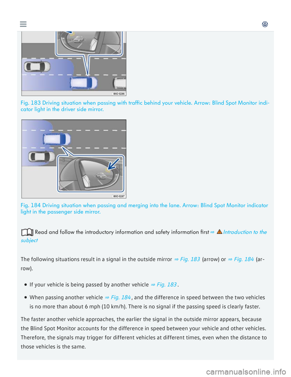 VOLKSWAGEN GOLF 2018  Owners Manual 