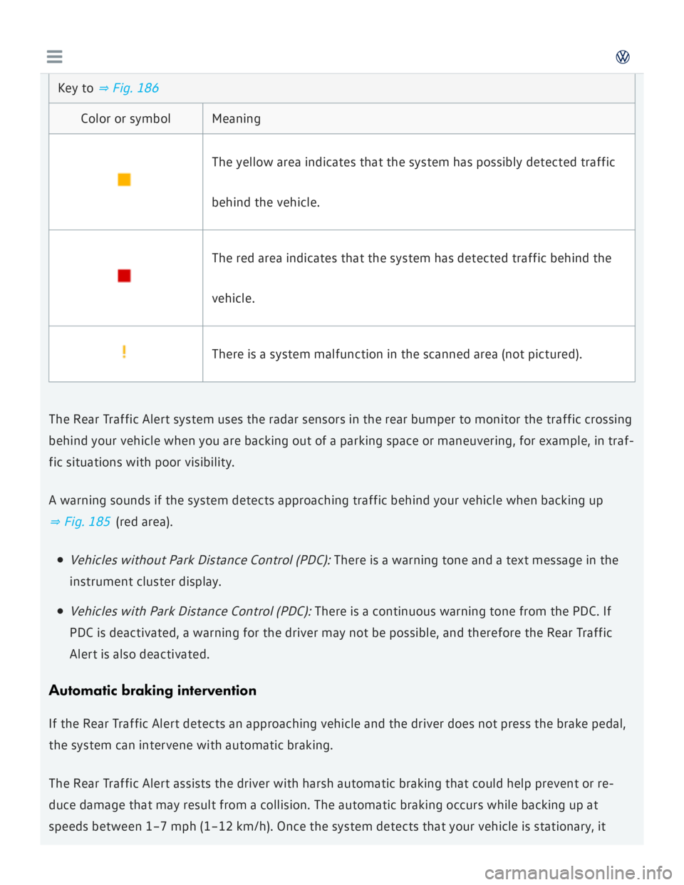 VOLKSWAGEN GOLF 2018  Owners Manual 