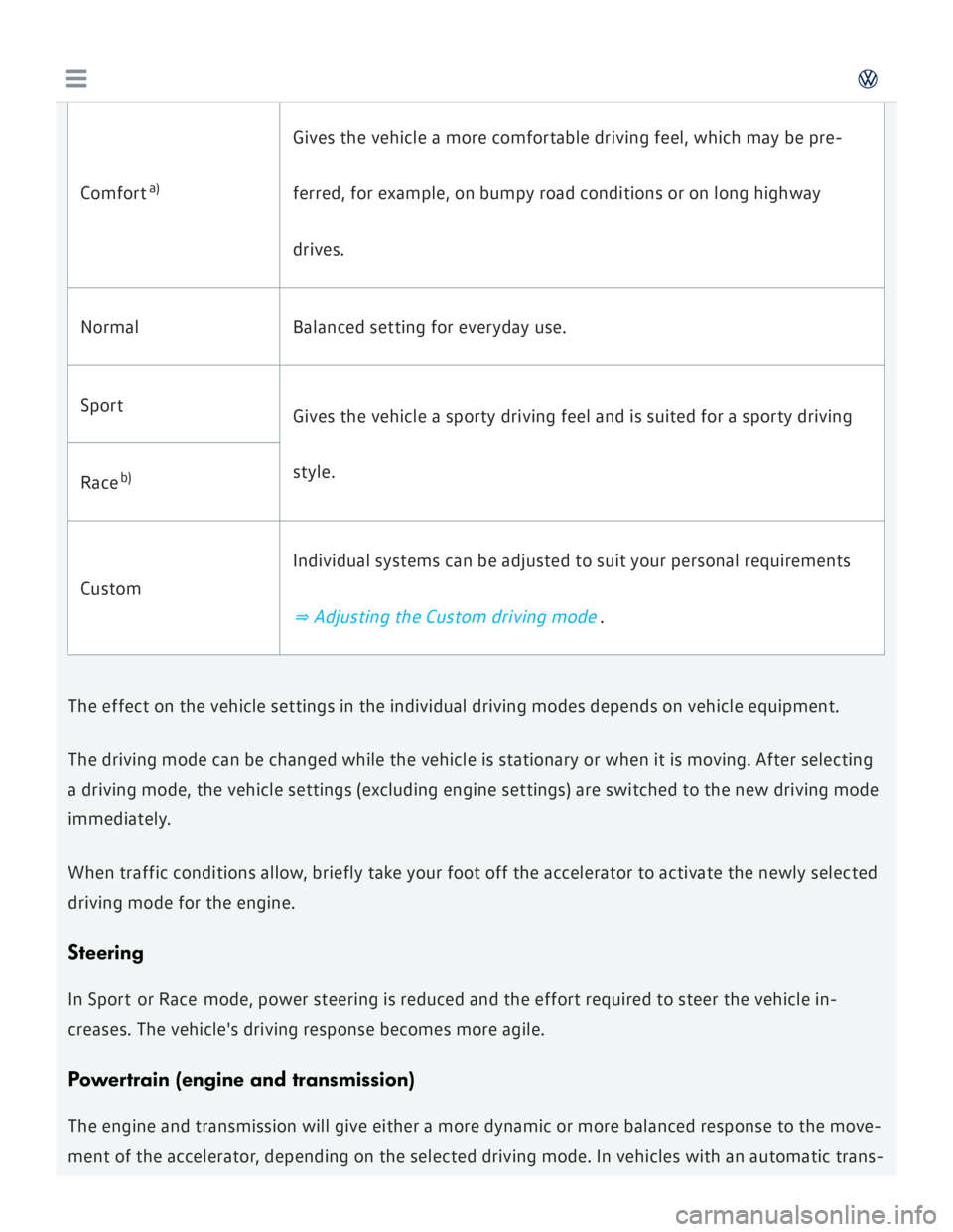 VOLKSWAGEN GOLF 2018  Owners Manual 
