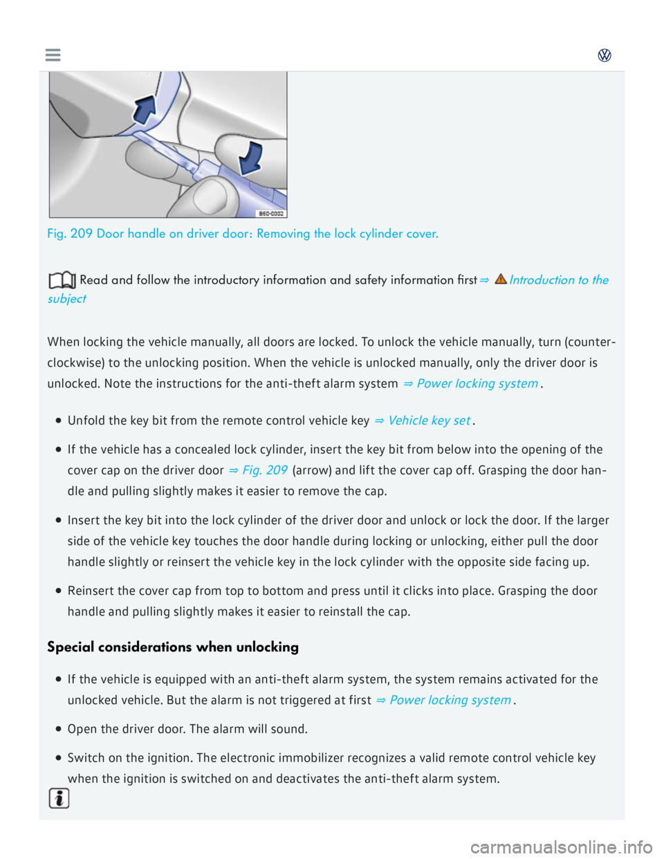 VOLKSWAGEN GOLF 2018  Owners Manual 