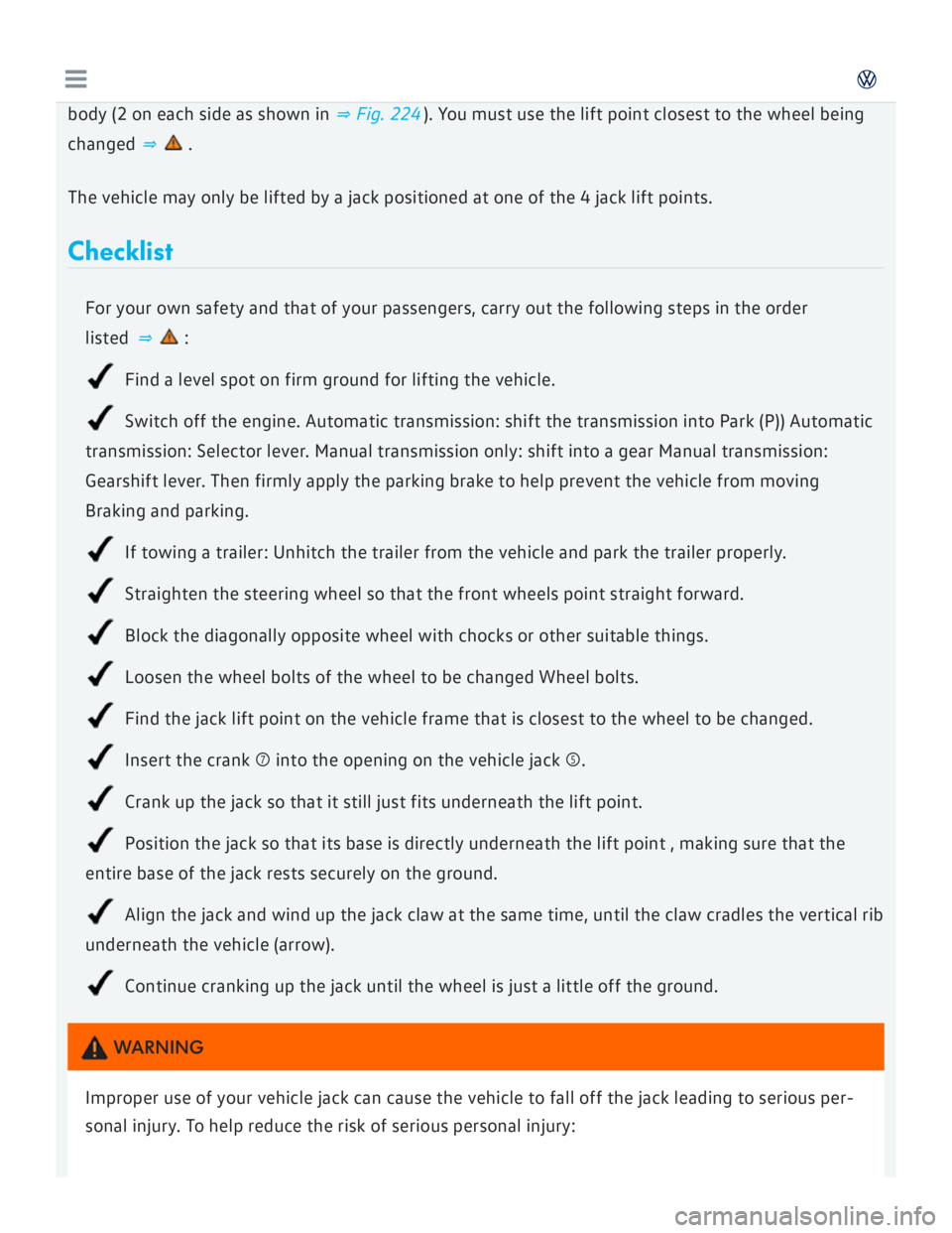 VOLKSWAGEN GOLF 2018  Owners Manual 