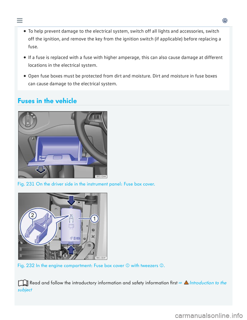 VOLKSWAGEN GOLF 2018  Owners Manual 