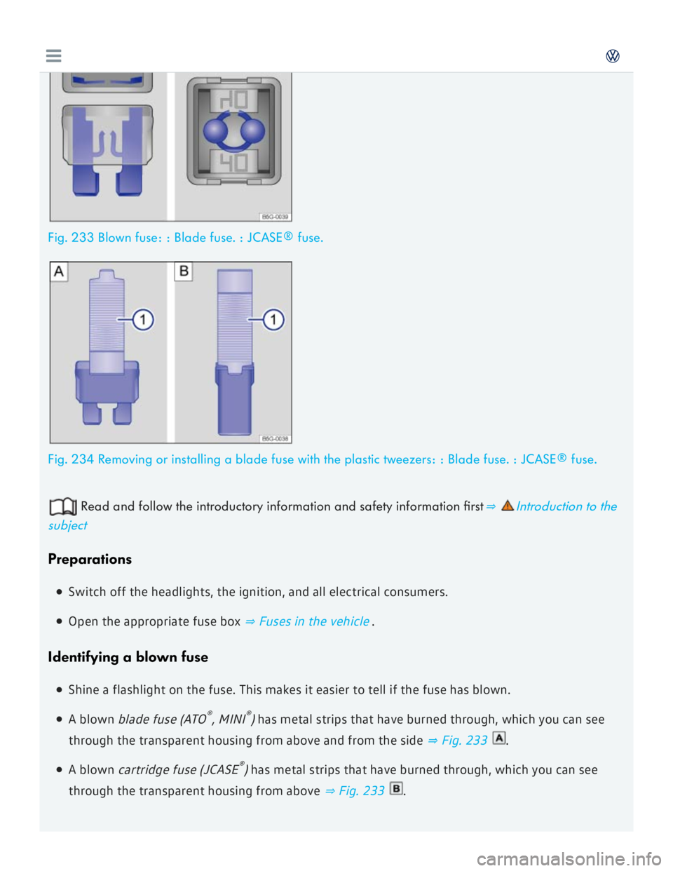 VOLKSWAGEN GOLF 2018  Owners Manual 