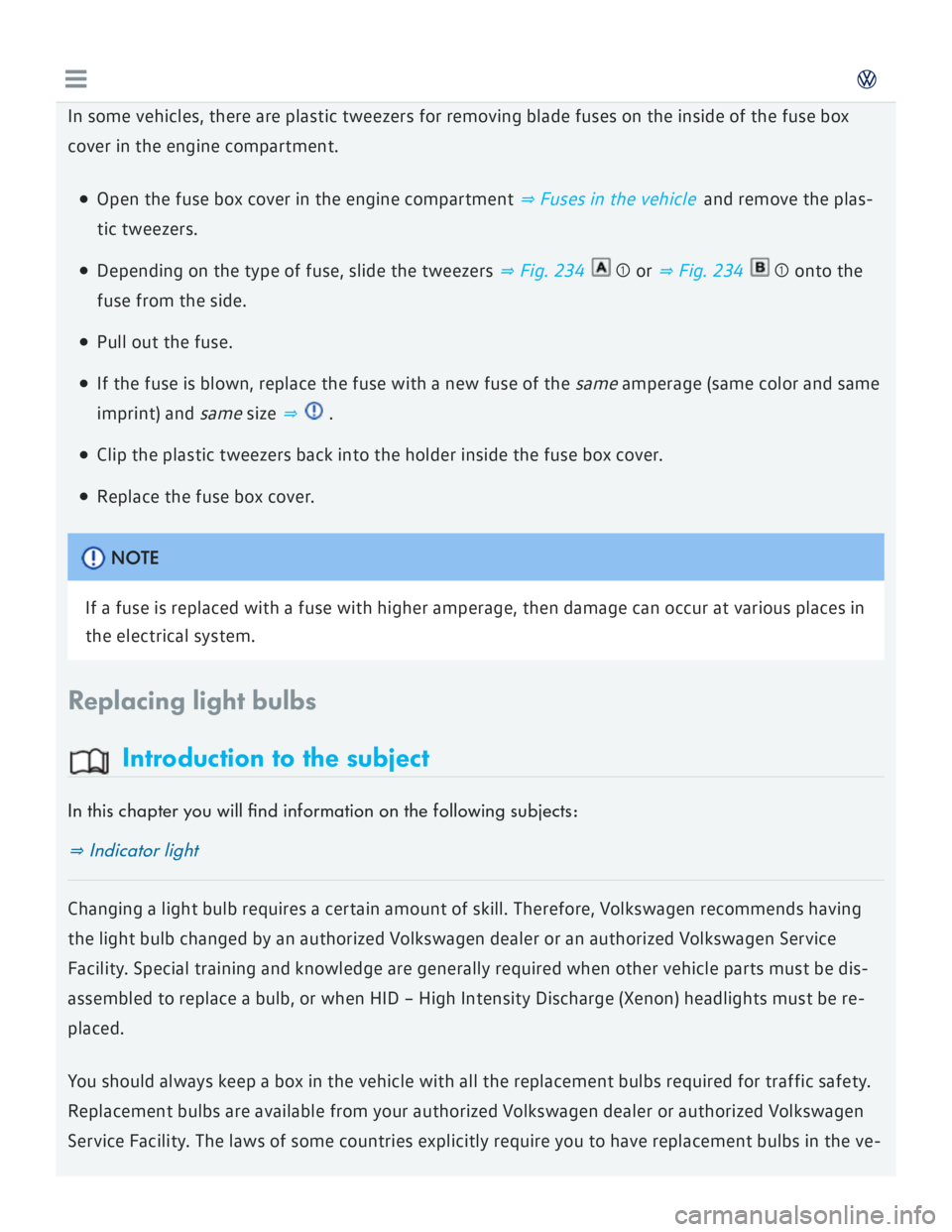 VOLKSWAGEN GOLF 2018  Owners Manual 