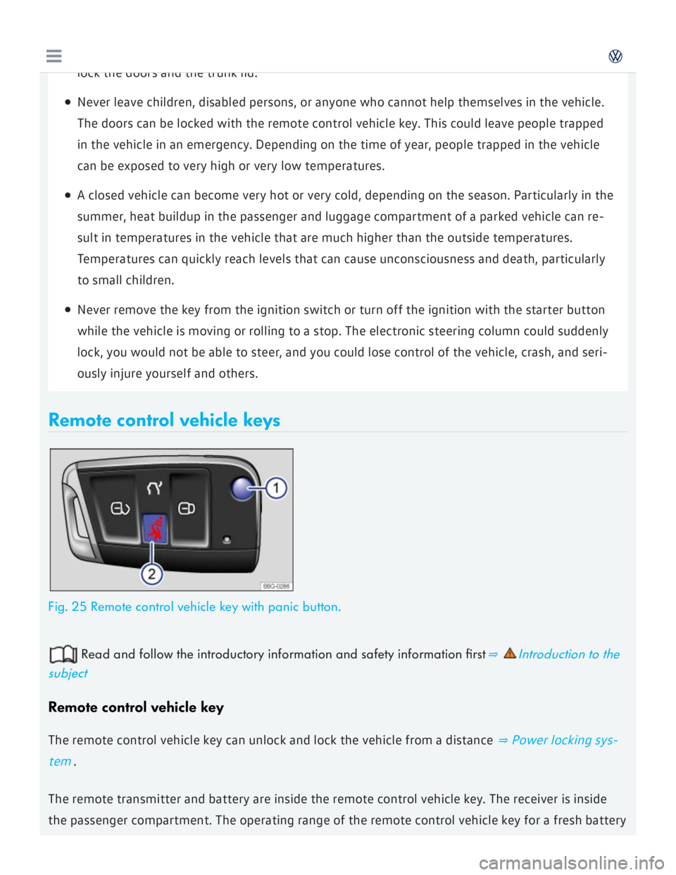VOLKSWAGEN GOLF 2018  Owners Manual 