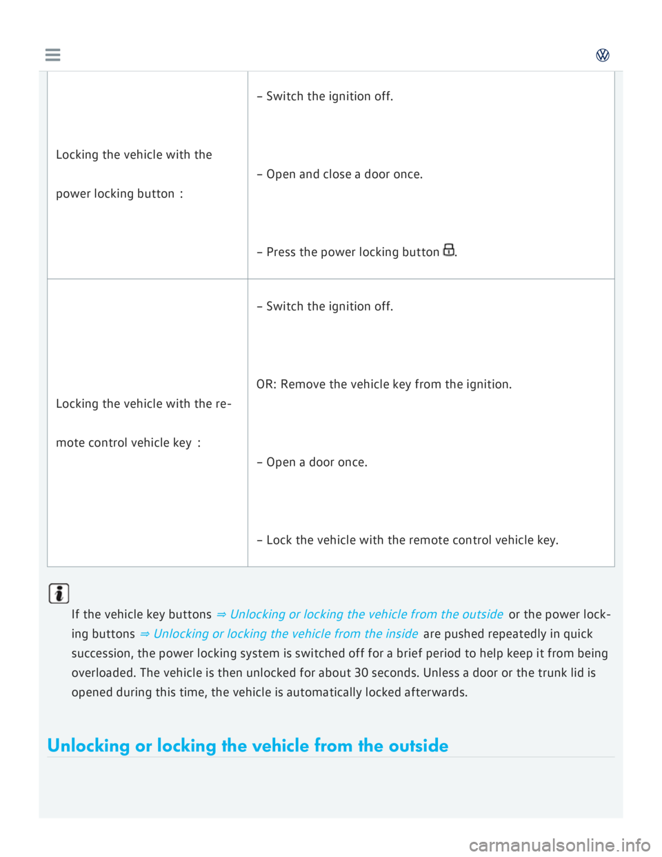 VOLKSWAGEN GOLF 2017  Owners Manual 