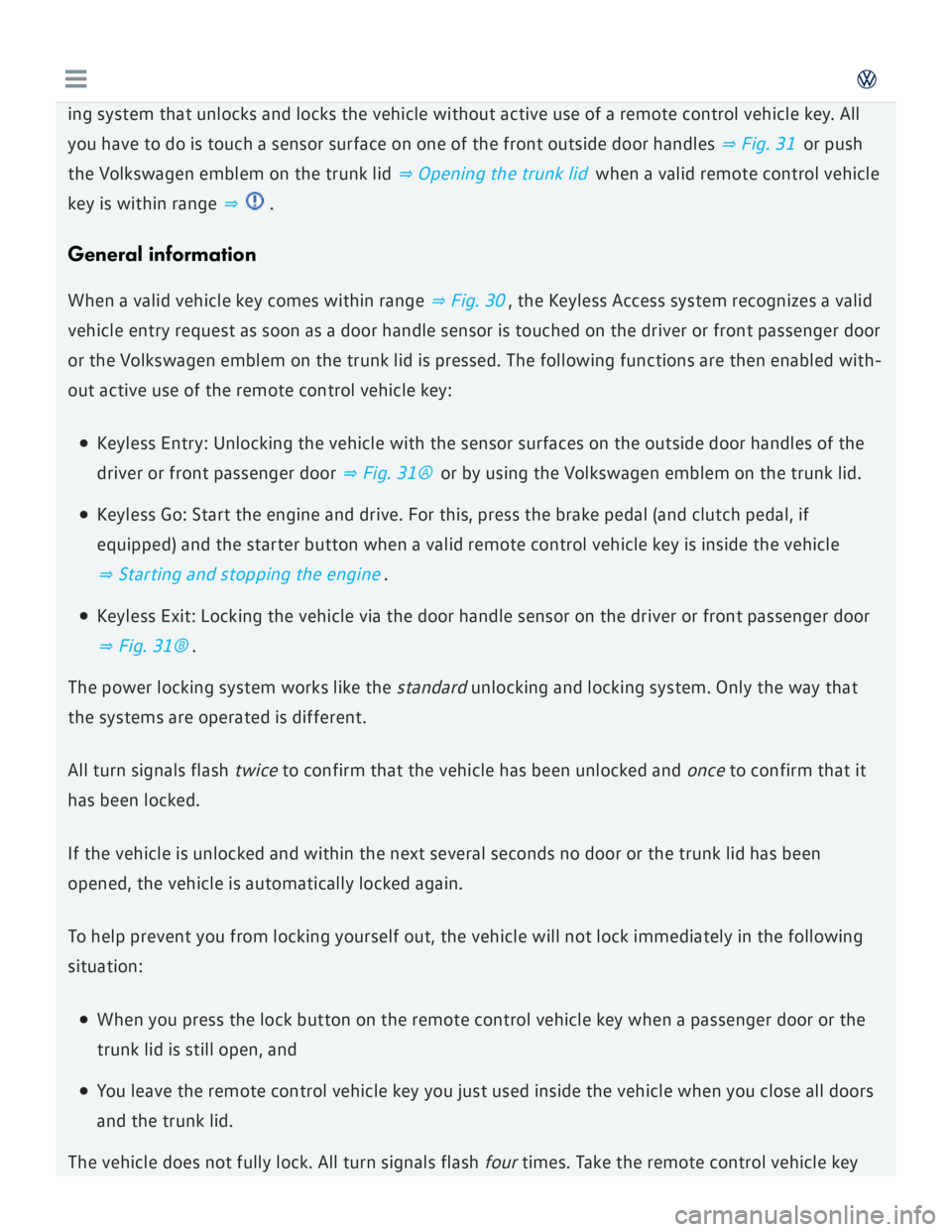 VOLKSWAGEN GOLF 2017  Owners Manual 